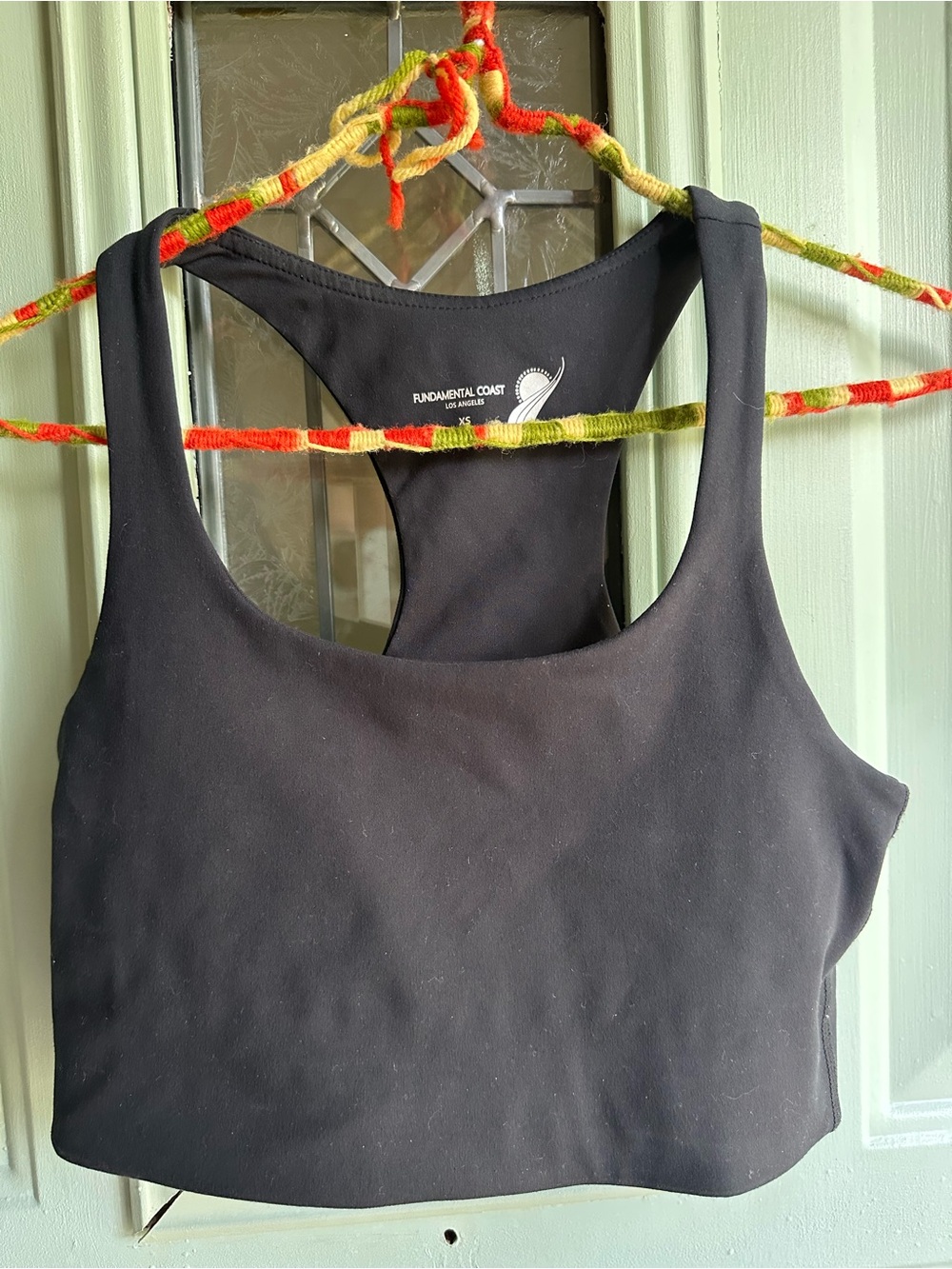 Fundamental Coast Women's Black Racerback Sports Bra